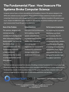 Poster for the Confidential Computing Summit '25.